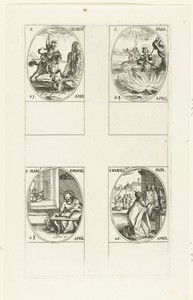 Heilige Joris, Heilige Sabas de Goot, Heilige Marcus de Evangelist, Heilige Marcellinus (23-26 april)