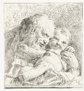 Heilige Jozef met Christuskind in armen