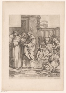 Heilige Juan Diego en het wonder van het brood voor de armen