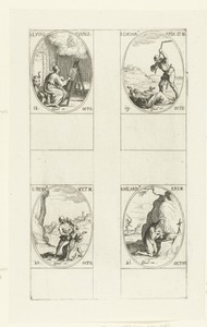 Heilige Lucas de Evangelist, Heilige Lucianus, Heilige Irene van Portugal, Heilige Hilarion de Grote (18-21 oktober)