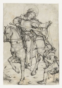 Heilige Maarten te paard