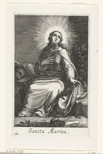 Heilige Marina van Alexandrië als kluizenares