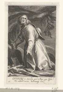 Heilige Onyphrius de Grote als kluizenaar