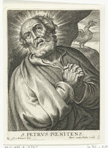 Heilige Petrus doet boete voor verraad
