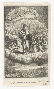 Heilige Thomas in de hemel