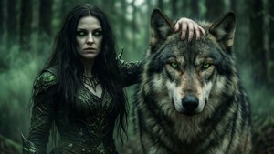 Hela and Fenris