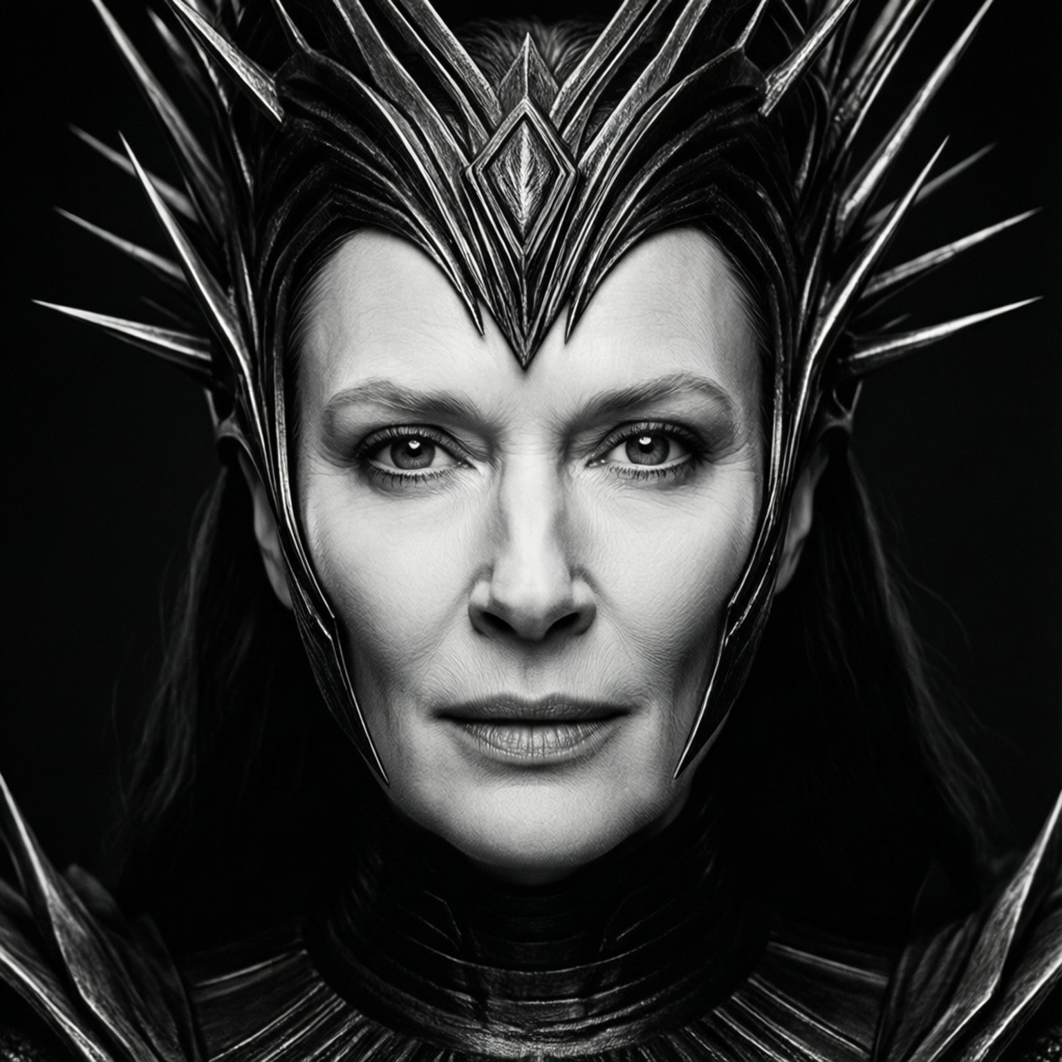 Hela Noir Portrait by Wallpapers.art Studio