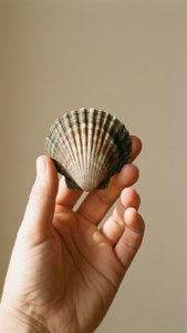 Held Cockle Shell