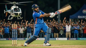 Helicopter Shot Dhoni