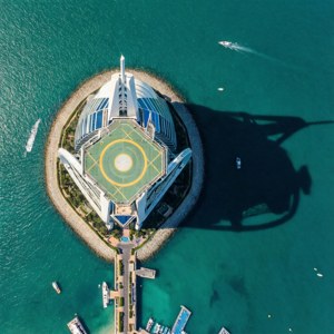 Helipad Aerial View