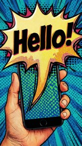 Hello Pop Art Phone
