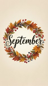 Hello September Lettering