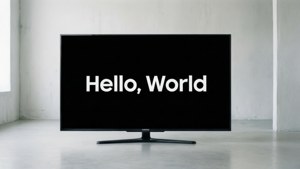 Hello World Minimal Text