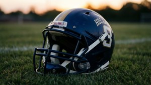 Helmet at Dusk