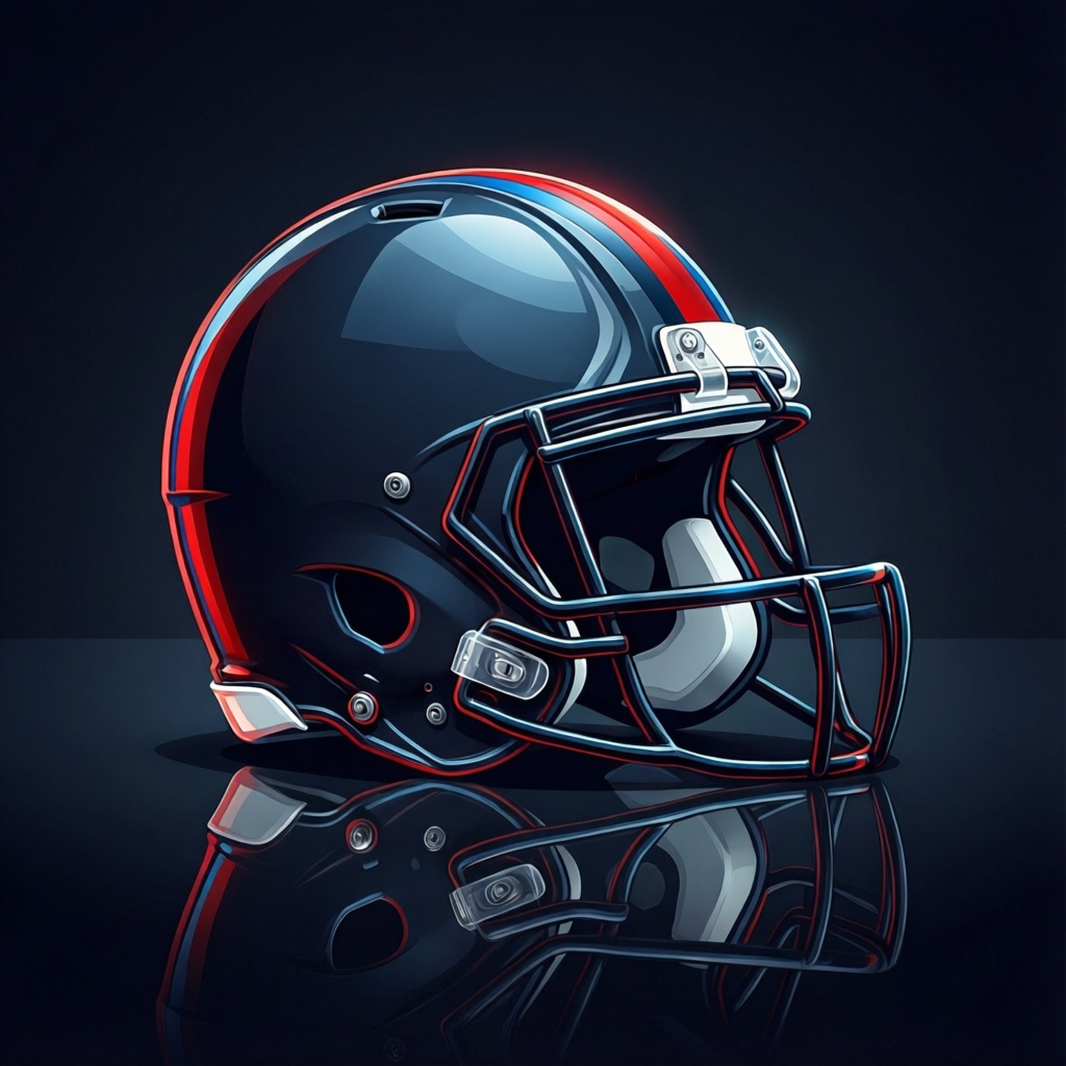 Helmet Glow by Wallpapers.art Studio