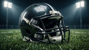 Helmet on Grass