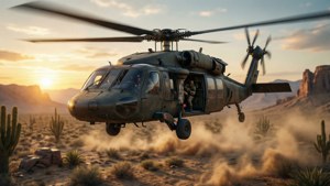 Helo at Dusk