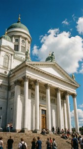 Helsinki Cathedral Steps
