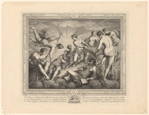 Hemel met de negen muzen