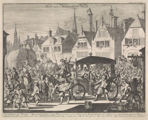 Hendrik IV, koning van Frankrijk en Navarra, door de monnik François Ravaillac vermoord, 1610