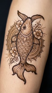 Henna Pisces Mandala