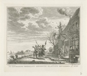 Henricus Slatius gevangen genomen, 1623
