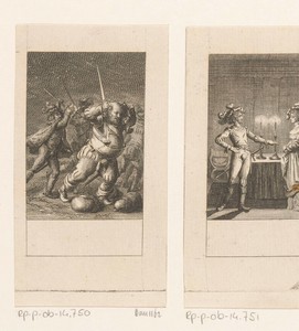 Henry en Poins overvallen Falstaff en zijn metgezellen
