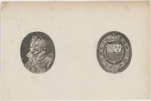 Henry IV and Maria de Medici [left half]