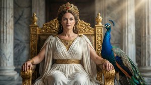 Hera on Her Throne