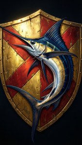 Heraldic Marlin