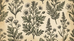 Herbarium Line Art