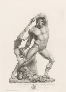 Hercules and Lichas, Seen from the Front