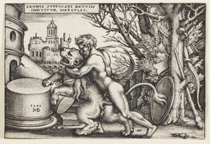 Hercules and the Nemean Lion