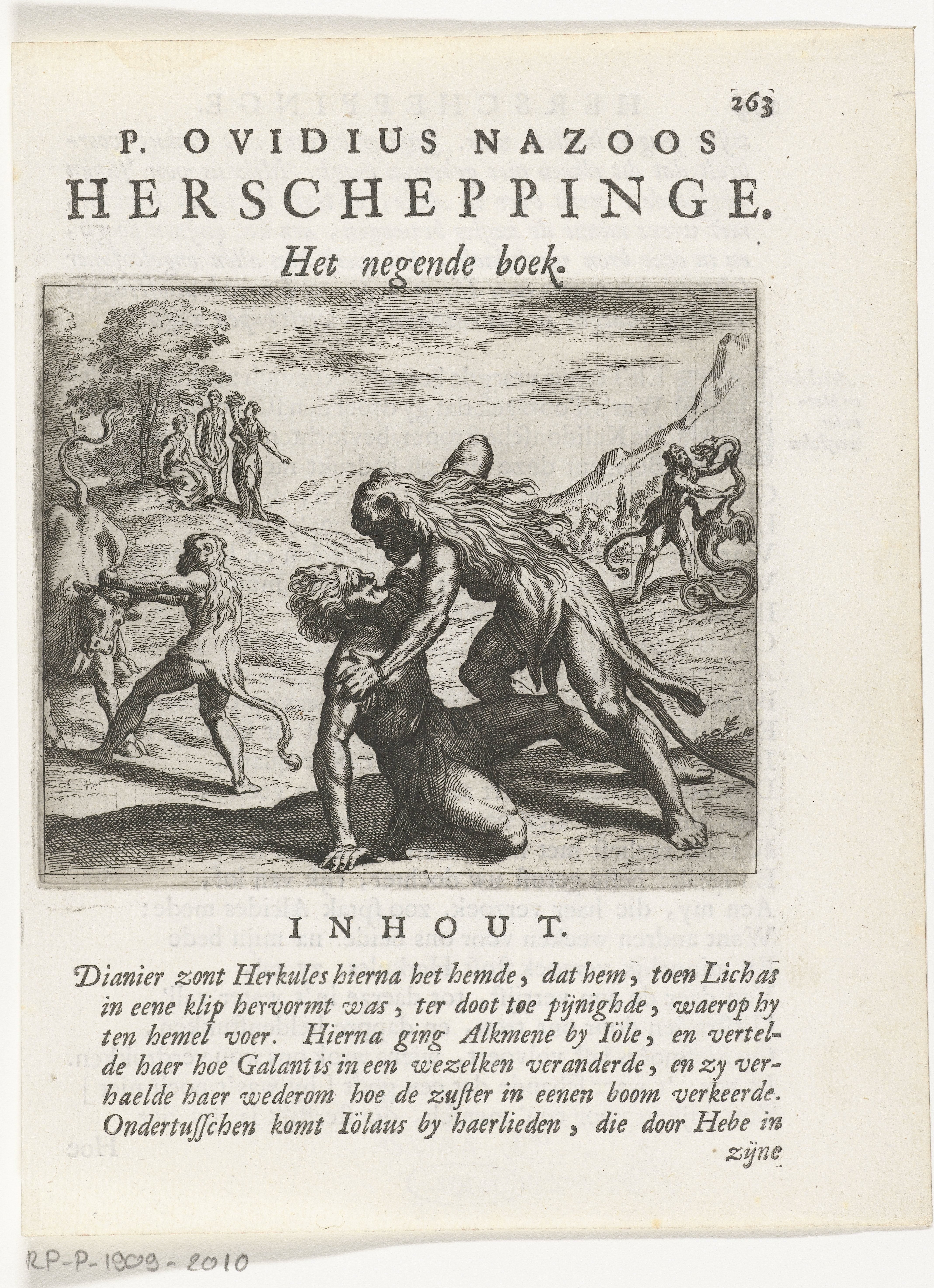 Hercules en Acheloüs by Abraham Bloteling