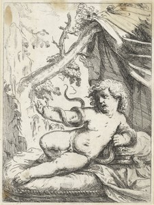Hercules in zijn wieg