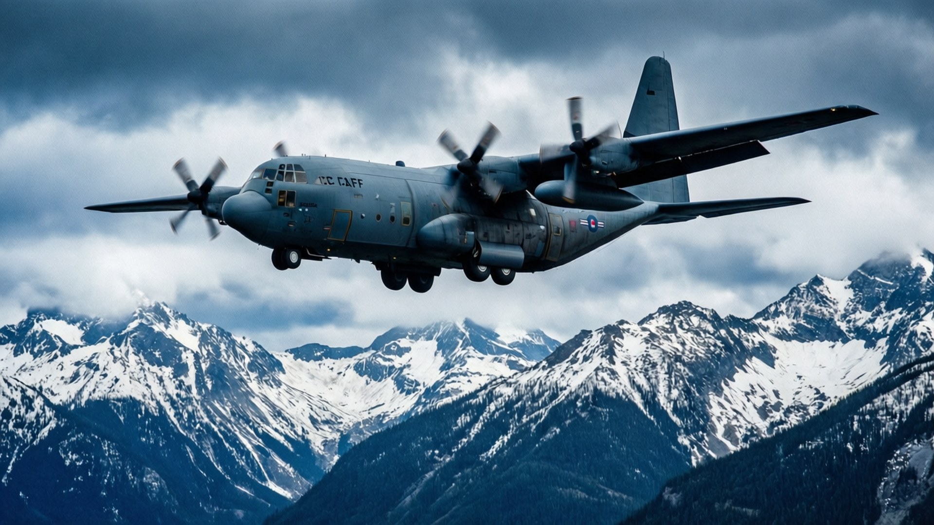 Hercules Over Rockies by Wallpapers.art Studio