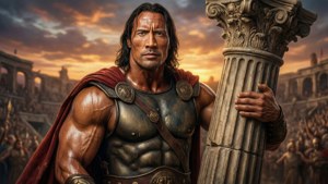 Hercules Stone Pillar