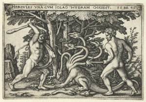 Hercules verslaat de Hydra van Lerna