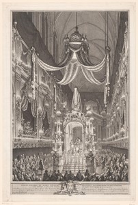 Herdenkingsmis voor Maria Theresia van Bourbon in de Notre Dame te Parijs