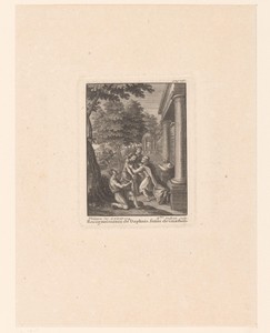 Herkenning van Daphnis en vlucht van Gnathon