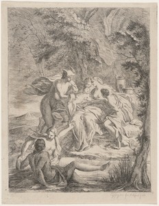 Hermes Bringing the Infant Dionysus to the Nymphs