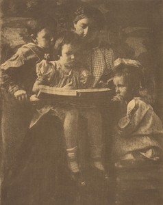 [Hermine Turner with Mina and Mason Turner and Elizabeth O'Malley]