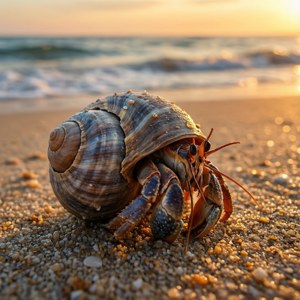 Hermit Crab Sunset
