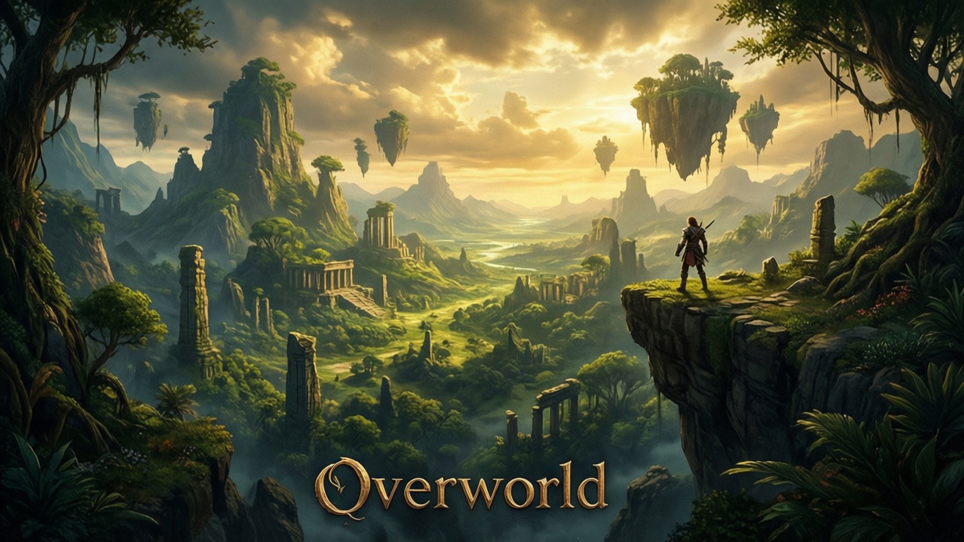 Hero's Horizon Overworld by Wallpapers.art Studio
