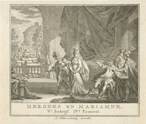 Herodes en Marianme beschimpt door man