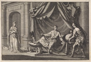 Herodes op zijn rustbed