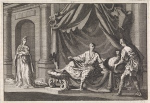 Herodes op zijn rustbed