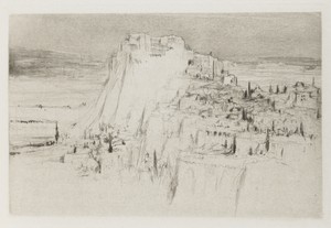 Herodias: Page 3, The citadel of Machaerus rose from the eastern side of the Dead Sea, on a peak of basalt, having the shape of a cone