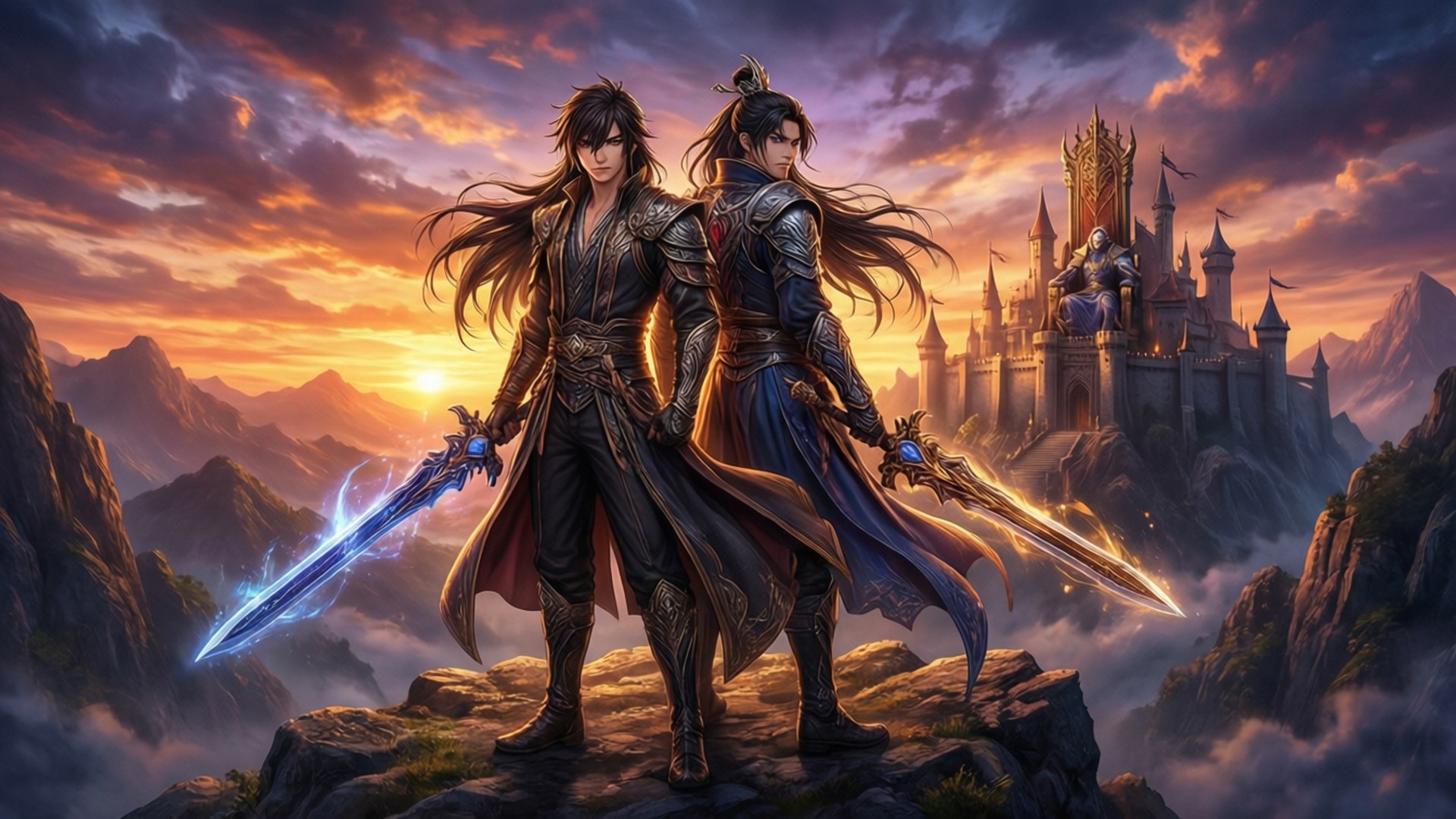 Heroes at Dusk by Wallpapers.art Studio