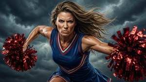 Heroic Cheer Mom Storm
